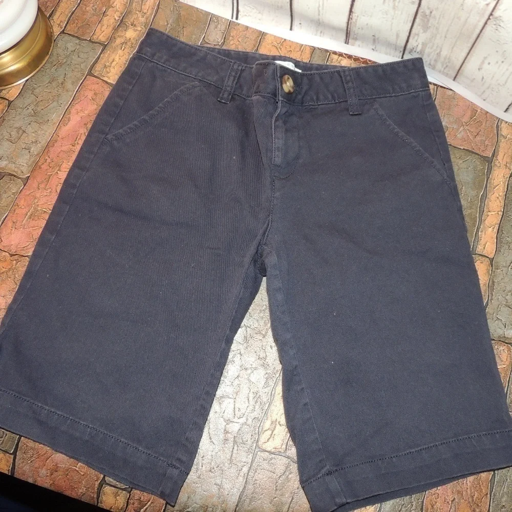 OLd Navy stretch extention shorts sz 12 black
